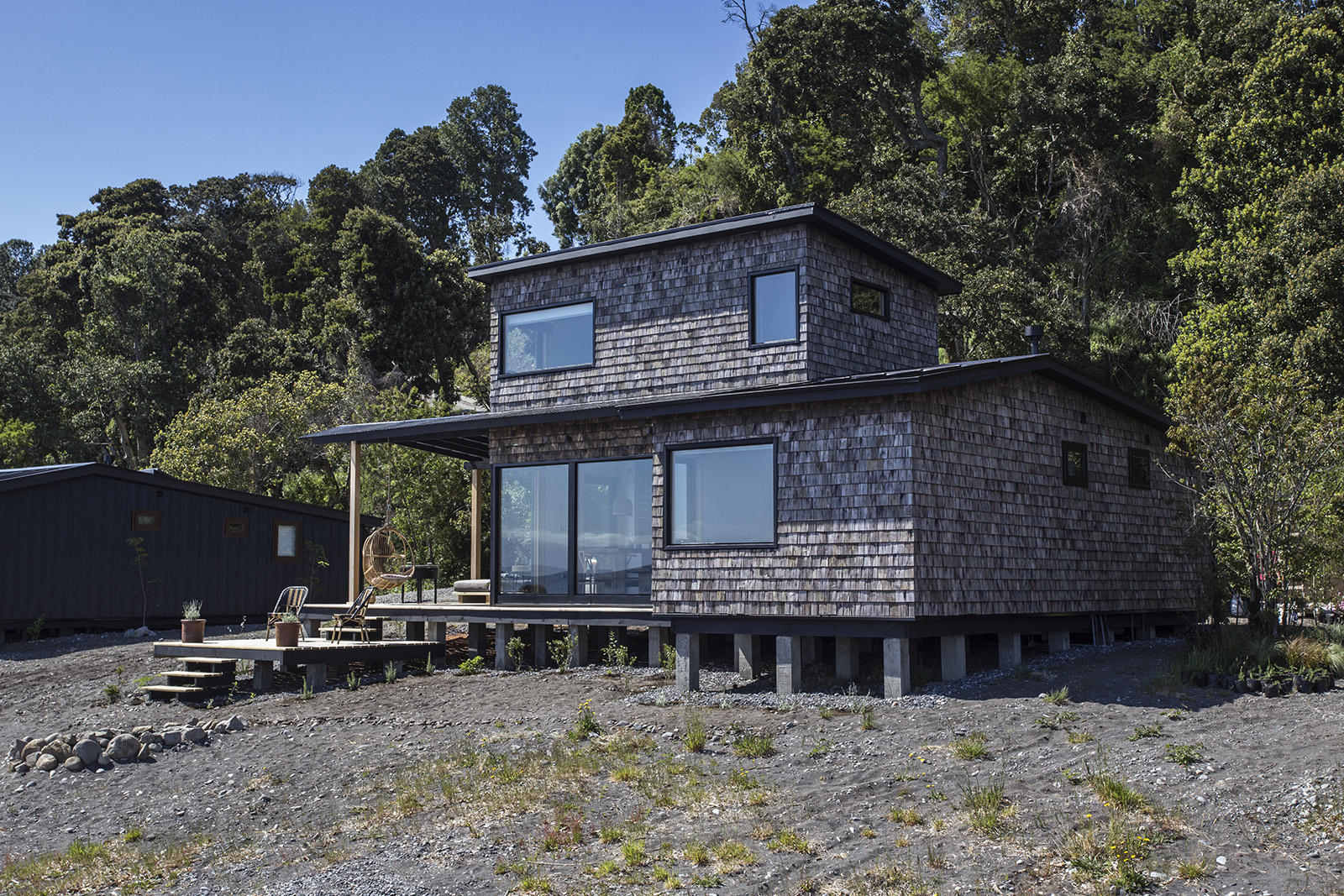 Foto de fachada de Cabañas Cala Melí