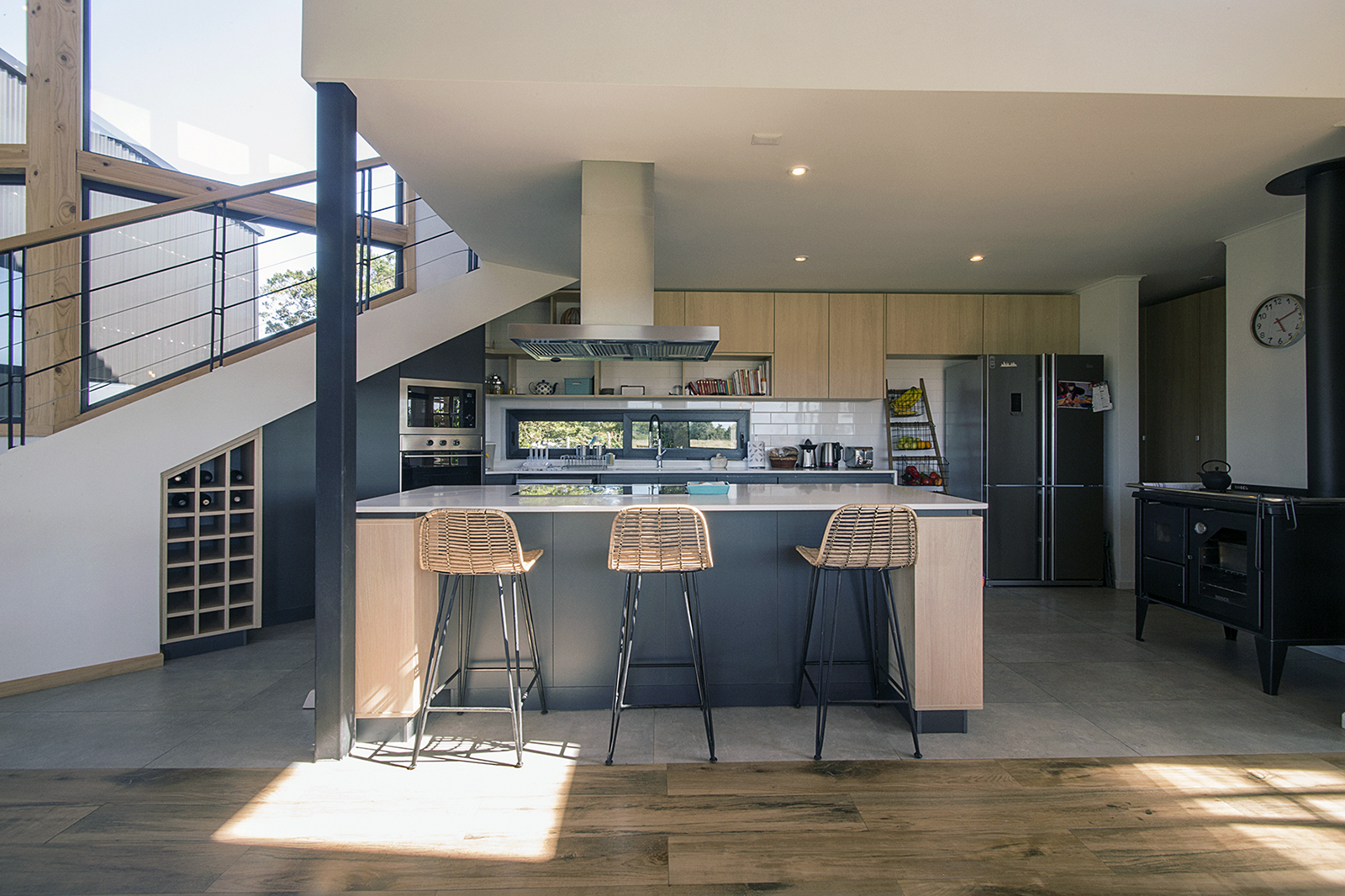 Foto de cocina de Casa Volcán