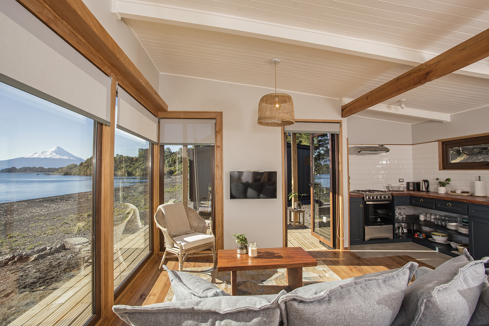 Foto de interior de Cabañas Cala Melí